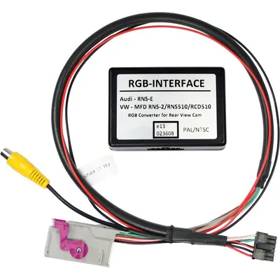 Productafbeelding van Achteruitrijcamera-interface, RGB-converter, kabelset voor Audi RNS-E