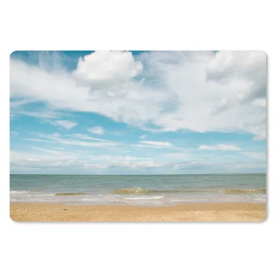 Produktbild von MuchoWow® Mauspad Mousepad Strand - Sommer - Wolken 27x18 cm - Mousepads - Maus Mat - Pad - Mausunterlage - Büroartikel - Desk Matten