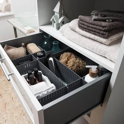 Productafbeelding van Verstelbare Set van 6 Ladeverdelers voor Kast & Keuken