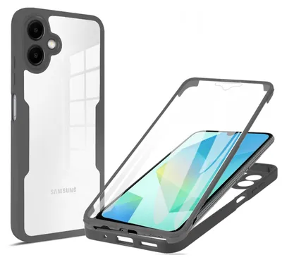 Produktbild von 360° Hülle für Samsung Galaxy A07,Handyhülle mit Integriertem Displayschutz Schwarz
