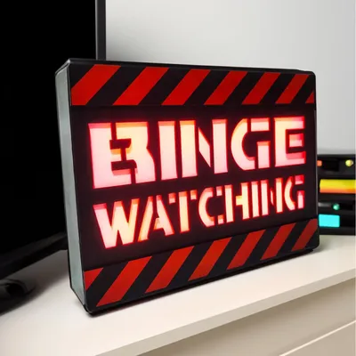 Immagine prodotto di Mad Monkey 2000025 Mad Monkey - Lampe "Binge Watching"