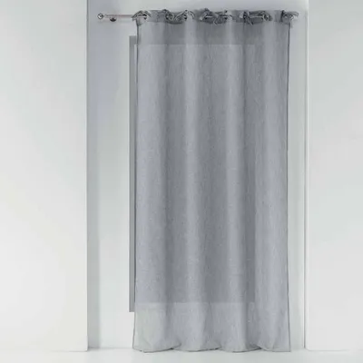 Produktbild von Voile Vorhang mit Ösen 140 x 240 cm Callas Grau