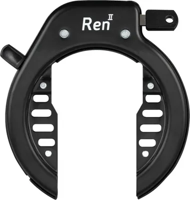 Produktbild von AXA Rahmenschloss Ren 2 Retractable schwarz, 71mm, Schlüssel abziehbar