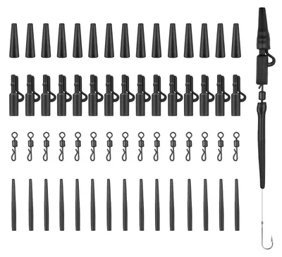 Productafbeelding van Karpfenaccessoires set - 60-delig compleet voor karpervissen
