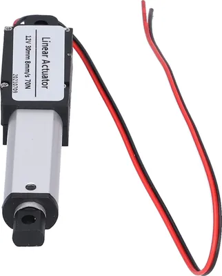 Image de Actionneur linéaire 30mm DC 12V Protection contre le bruit et les courts-circuits Mini actionneur linéaire électrique étanche 8mm/s-70N