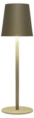 Anna´s Collection Tischleuchte USB dimmbar LED olive 27,5x7cm 1 Stück