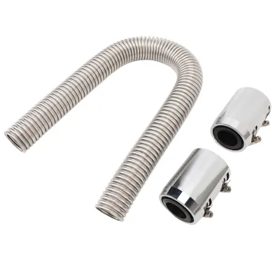 Image de Tuyau de radiateur,Tuyau de refroidissement de radiateur,Tuyau d'eau de refroidissement de radiateur,Kit de tuyaux de radiateur,Kit de tuyaux de refroidissement de radiateur,Tuyau de radiateur en acier inoxydable