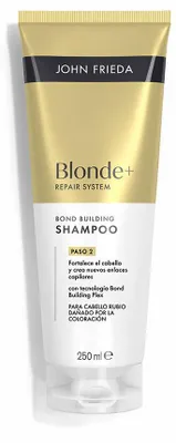 Produktbild von John Frieda Blond+ Repair Bond Building Shampoo (250 ml)