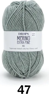 Immagine prodotto di DROPS Merino Extra Fine, Mix 47 verde salvia
