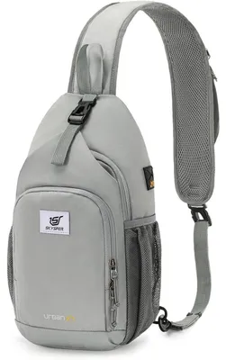Produktbild von Brusttasche Schultertasche Herren Sling Bag Klein Crossbody Umhängetasche Salbeigrün