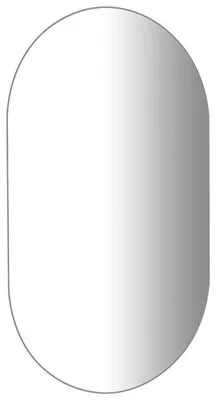 Obrázok produktu pre Zrkadlo s brúseným okrajom 50x85cm, oválne, bez CU