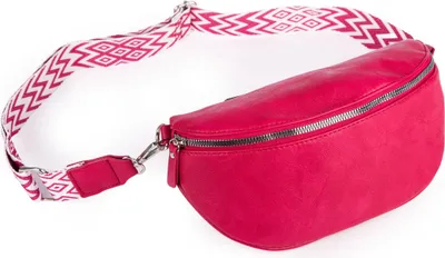 Produktbild von Jennifer Jones Elegant Damen-Gürteltasche mit Schultergurt aus weichem kunstleder rosa