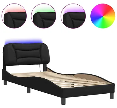 Immagine prodotto di Giroletto con LED nero 80x200 cm in ecopelle