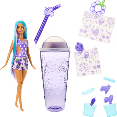 Zdjęcie produktu dla Barbie Pop Ujawnia Fizz Winogronowy
