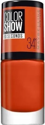 Produktbild von Maybelline Color 60 Seconds Nagellack 7 ml 341 Orange Attack