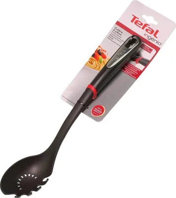 Produktbild von Tefal Ingenio Pastalöffel 40 cm, Schwarz, 220 °C, Thermoplastischer Gummi (TPR), China, 87 g, 92 mm