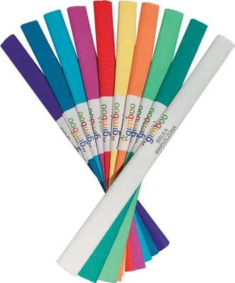 Obrázok produktu pre Dekoratívny krepovaný papier, farebný, 0,5 x 2 m