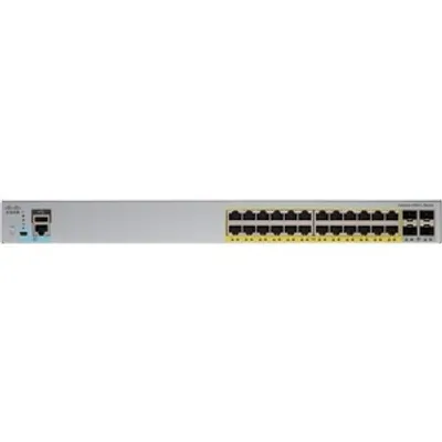 Produktbild von Cisco Catalyst 2960-L, Managed, L2, Gigabit Ethernet (10/100/1000), Power over Ethernet (PoE), Rack-Einbau, 1U