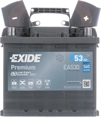 Produktbild von EXIDE Premium Starterbatterie 12V 53Ah 540A/EN B13 L1 für Auto LKW Batterie
