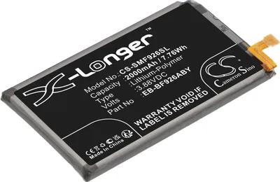 Produktbild von TECHTEK Akku Kompatibel mit [Samsung] Galaxy Z Fold 3 5G, Galaxy Z Fold3, SC-55B, SCG11, SM-F9260, SM-F926A, SM-F926B, SM-F926B/DS, SM-F926D, SM-F926