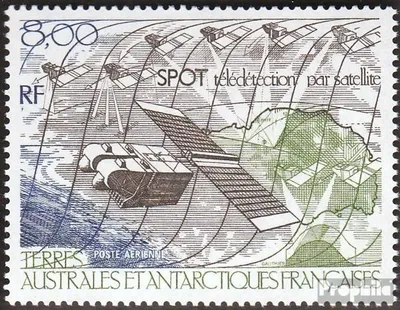 Produktbild von Briefmarken Französ. Gebiete Antarktis 1986 Mi 219 (kompl.Ausg.) postfrisch Erderkundungssatelliten