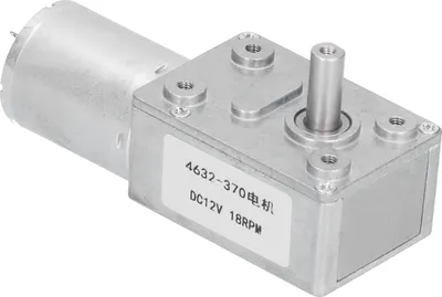 Obrázek produktu pro Stejnosměrný motor 4632?370 Elektrický šnekový redukční motor pro otvírače oken Miniaturní navijáky DC12V 18rpm