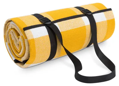 Produktbild von Picknickdecke Campingdecke XXL Strand Picknickdecke Wasserdicht Mit Tragegriff 150x200cm