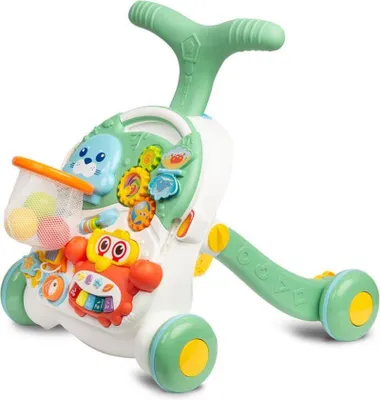 Obrázok produktu pre Detská prechádzacia vozík 2 v 1 Caretero Toyz - Spark, Green
