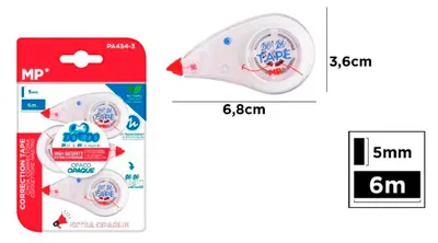 Imagen del producto de Corrector líquido Mp Extra Opaco, corrección instantánea y de alta cobertura - Mp