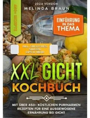 Produktbild von XXL Gicht Kochbuch