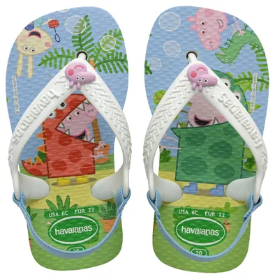 Productafbeelding van Havaianas Baby Peppa Pig, uni kindersandalen, wit, maat 21 EU