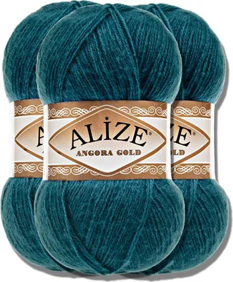 Produktbild von Alize 3x 100g Angora Gold Wolle, Uni, Häkeln, Stricken (17)