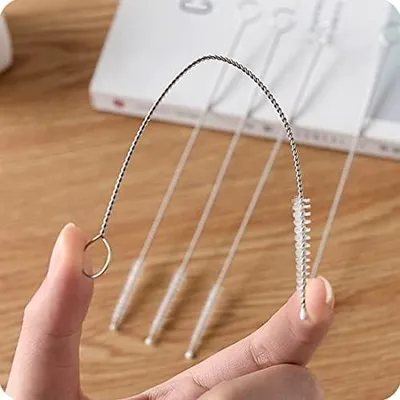 Produktbild von 5-teiliges Set Edelstahl Reinigungsbürsten für Trinkhalme