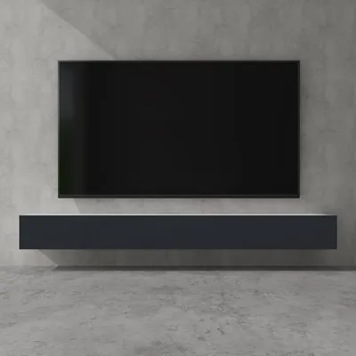 Produktbild von doporro TV Lowboard hängend Fernsehschrank Wohnzimmer | TV-Schrank hängend Fernsehtisch Hängeschrank 280cm Fernsehschrank02