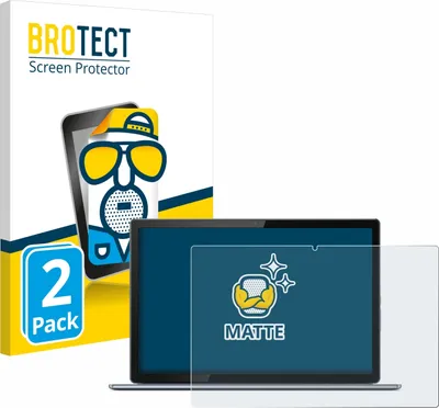 Produktbild von 2x BROTECT Schutzfolie für Lenovo IdeaPad Duet 5i Gen 8 12" Displayschutz Displayschutzfolie Folie Matt Entspiegelungsfolie