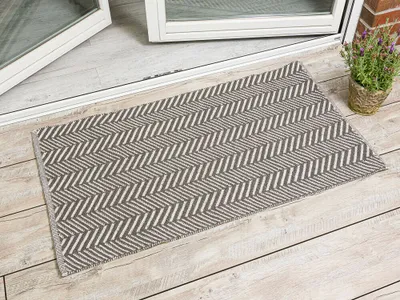 Produktbild von Pad Outdoor Teppich HARRY Grau 72x132 cm