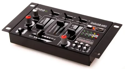 Produktbild von Mischpult, 4-Kanal, USB, Chinch, Equalizer