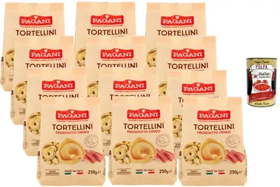 Produktbild von Pagani Italian Gourmet Pagani Tortellini mit Rohschinkenfüllung 12x250g 3kg