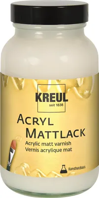 Produktbild von KREUL Acryl Mattlack auf Kunstharzbasis 250 ml