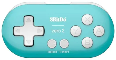 Produktbild von 8Bitdo Zero 2, Gamepad, Android, MAC, Nintendo Switch, Nintendo Switch Lite, PC, D-Pad, Schaltfläche Auswählen, Schaltfläche Start, Digital, Kabellos, Bluetooth
