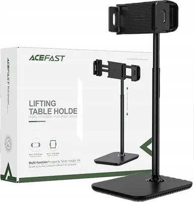 Zdjęcie produktu dla ACEFAST E4, Telefon komórkowy/Smartfon, Tablet/UMPC, Uchwyt pasywny, Biurko, Czarny