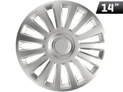 Produktbild von Luxury Silber 14'' Radkappe, 1 Stk