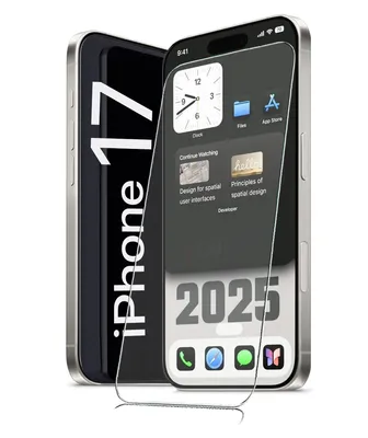 Produktbild von Für iPhone 17 ( 6.3" ) - Panzerglas Glasfolie Display Schutz Folie Glas 9H Hart Echt Glas Displayschutzfolie