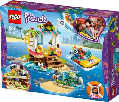Produktbild von LEGO® Friends Schildkröten-Rettungsstation, 41376
