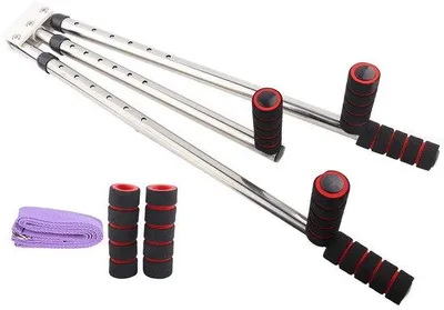Image de Machine de stretching pour les jambes, idéale pour le yoga et la danse - Légère - Entraînement à la flexibilité - En acier inoxydable - 7 cm - Machine de stretching pour les jambes