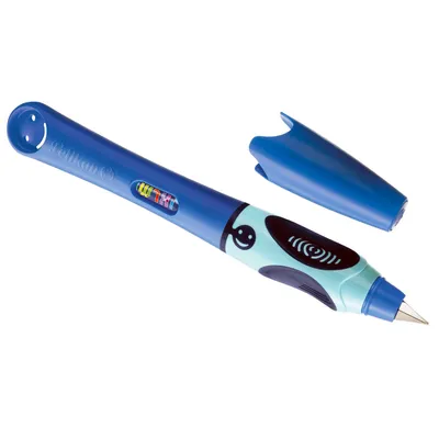 Produktbild von Pelikan griffix Füllhalter blau für Linkshänder in Blisterverpackung