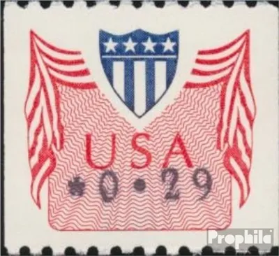 Produktbild von Briefmarken USA 1992 Mi ATM2, 0.29 Nominale (kompl.Ausg.) postfrisch Automatenmarke