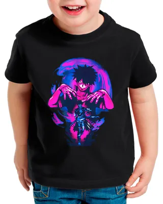 Produktbild von style3 Blue Dabi Kinder T-Shirt superhero japan acade mia manga