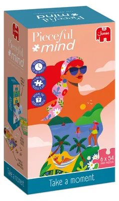 Produktbild von Jumbo Pieceful mind - Take a moment, 54 Stück(e), Kunst, 14 Jahr(e)