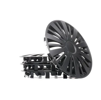 Immagine prodotto di copricerchi da 15" nero opaco VEGAS - Materiale ABS di alta qualità